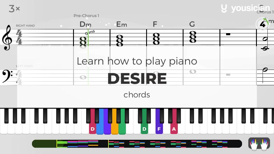 Easy notes to play deals on piano